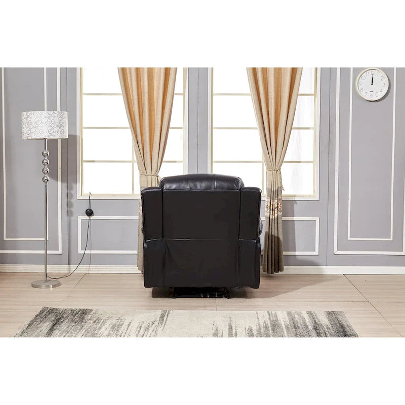 Fauteuil Inclinable Simple Électrique Betsy Furniture en Cuir Reconstitué 8018