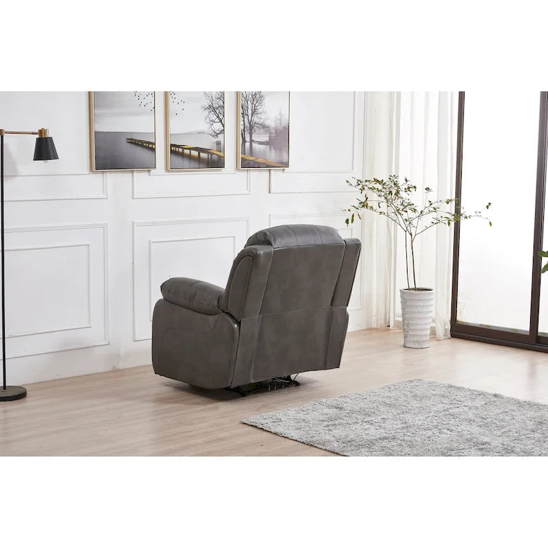 Fauteuil Inclinable Simple Électrique Betsy Furniture en Cuir Reconstitué 8018