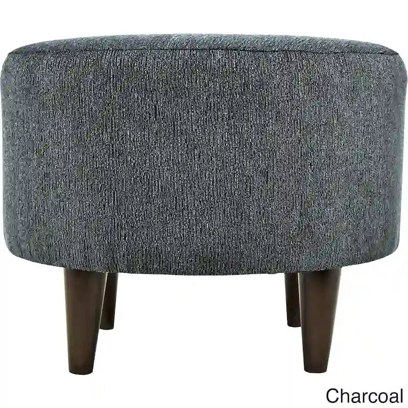Pouf rond rembourré MJL Furniture Sophia Text2Olivia