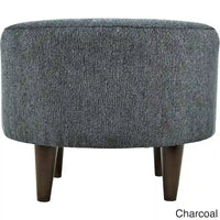 Pouf rond rembourré MJL Furniture Sophia Text2Olivia