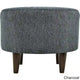 Pouf rond rembourré MJL Furniture Sophia Text2Olivia