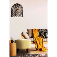 Pouf rond rembourré MJL Furniture Sophia Text2Olivia