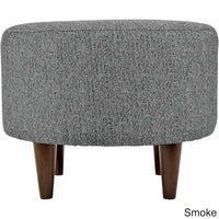 Pouf rond rembourré MJL Furniture Sophia Text2Olivia