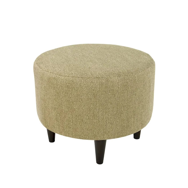 Pouf rond rembourré MJL Furniture Sophia Text2Olivia