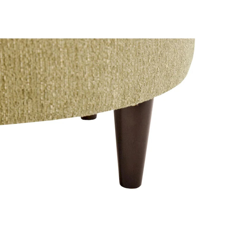 Pouf rond rembourré MJL Furniture Sophia Text2Olivia