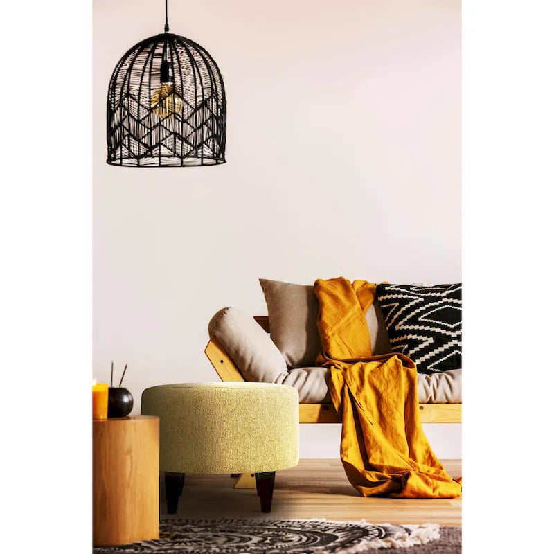 Pouf rond rembourré MJL Furniture Sophia Text2Olivia