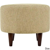 Pouf rond rembourré MJL Furniture Sophia Text2Olivia