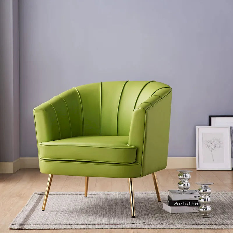 Delicia - Fauteuil d'appoint contemporain tapissé par Furniture of America