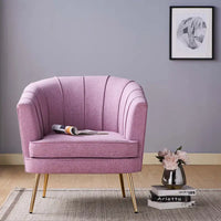 Delicia - Fauteuil d'appoint contemporain tapissé par Furniture of America