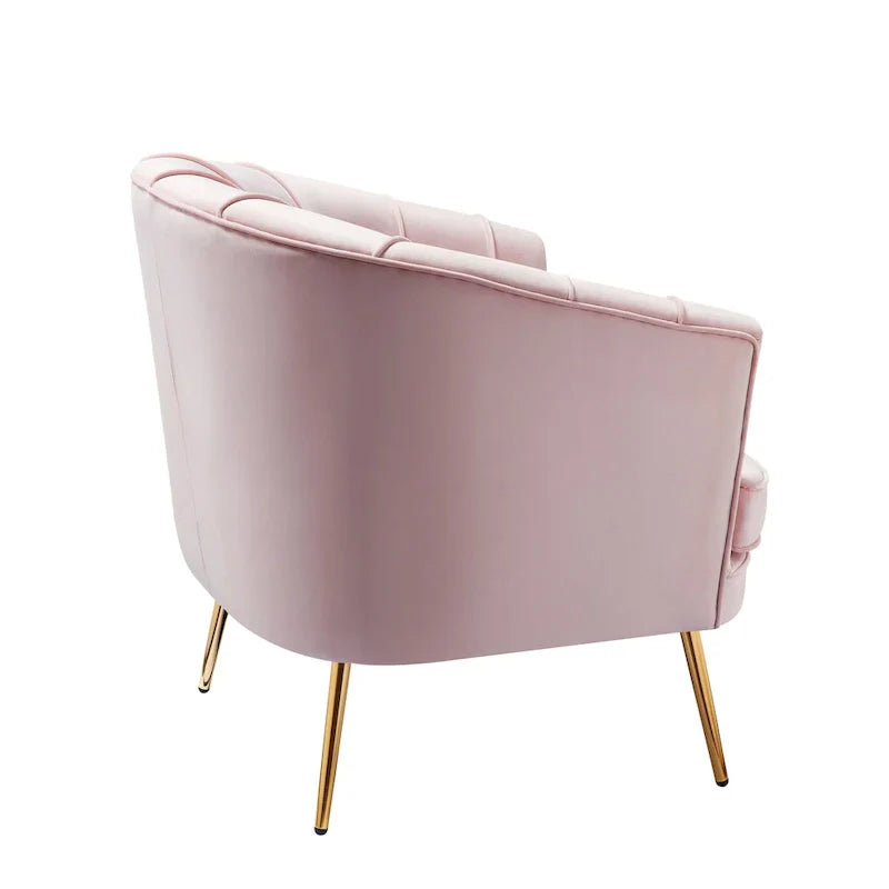 Delicia - Fauteuil d'appoint contemporain tapissé par Furniture of America
