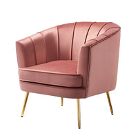 Delicia - Fauteuil d'appoint contemporain tapissé par Furniture of America