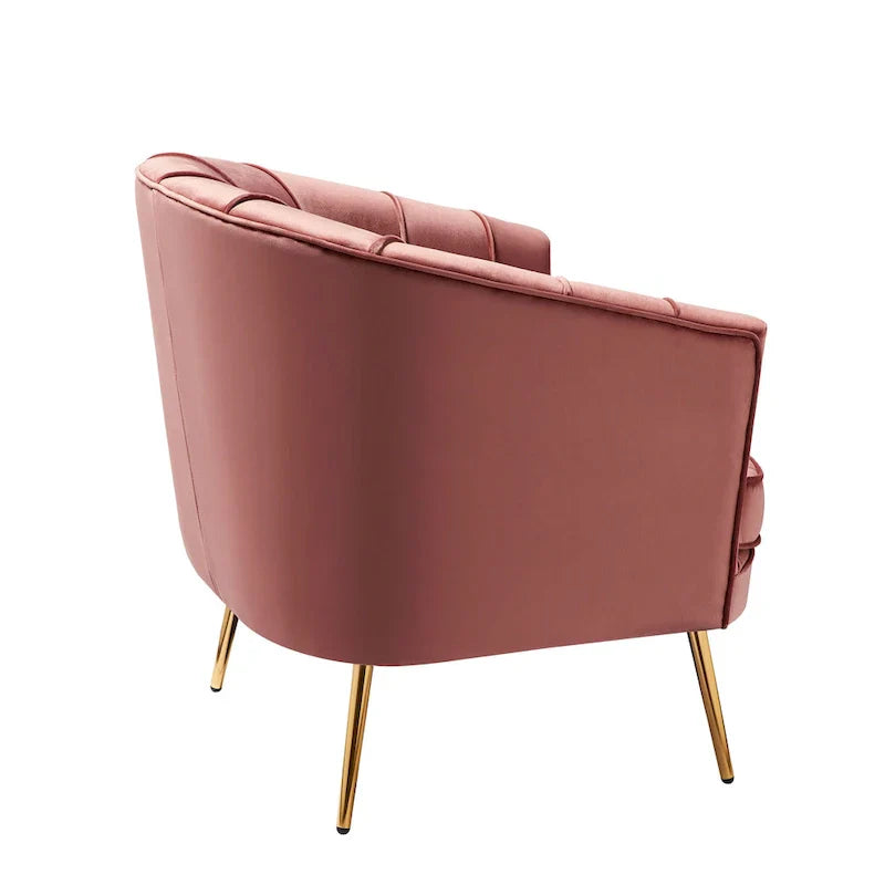 Delicia - Fauteuil d'appoint contemporain tapissé par Furniture of America