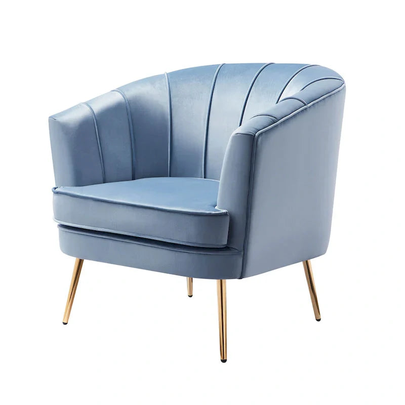 Delicia - Fauteuil d'appoint contemporain tapissé par Furniture of America
