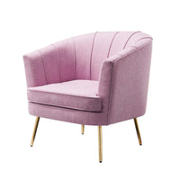 Delicia - Fauteuil d'appoint contemporain tapissé par Furniture of America
