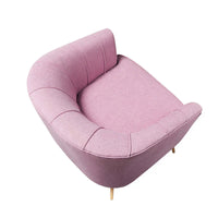 Delicia - Fauteuil d'appoint contemporain tapissé par Furniture of America