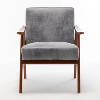 Fauteuil d'appoint large en microfibre Cedrice 26.37