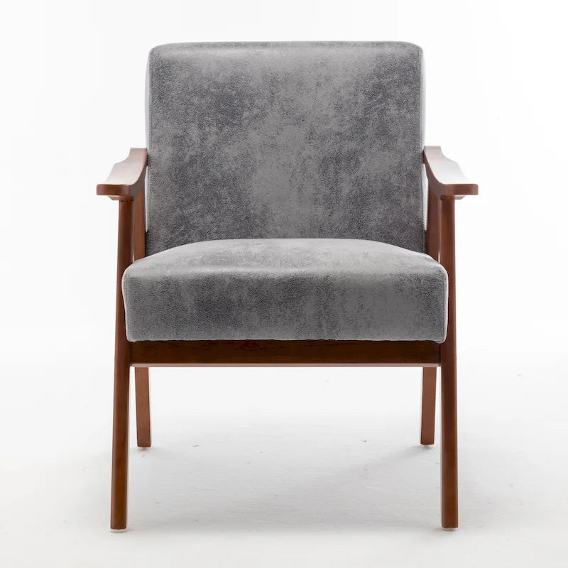 Fauteuil d'appoint large en microfibre Cedrice 26.37
