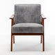Fauteuil d'appoint large en microfibre Cedrice 26.37