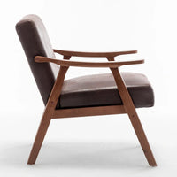 Fauteuil d'appoint large en microfibre Cedrice 26.37