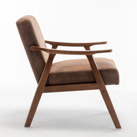 Fauteuil d'appoint large en microfibre Cedrice 26.37