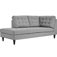 Méridienne Rembourrée en Tissu Carson Carrington Humlebaek Empress