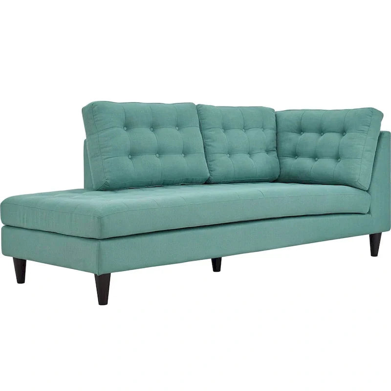 Méridienne Rembourrée en Tissu Carson Carrington Humlebaek Empress