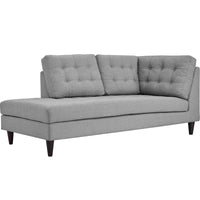 Méridienne Rembourrée en Tissu Carson Carrington Humlebaek Empress