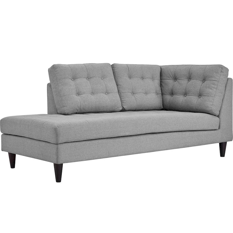 Méridienne Rembourrée en Tissu Carson Carrington Humlebaek Empress