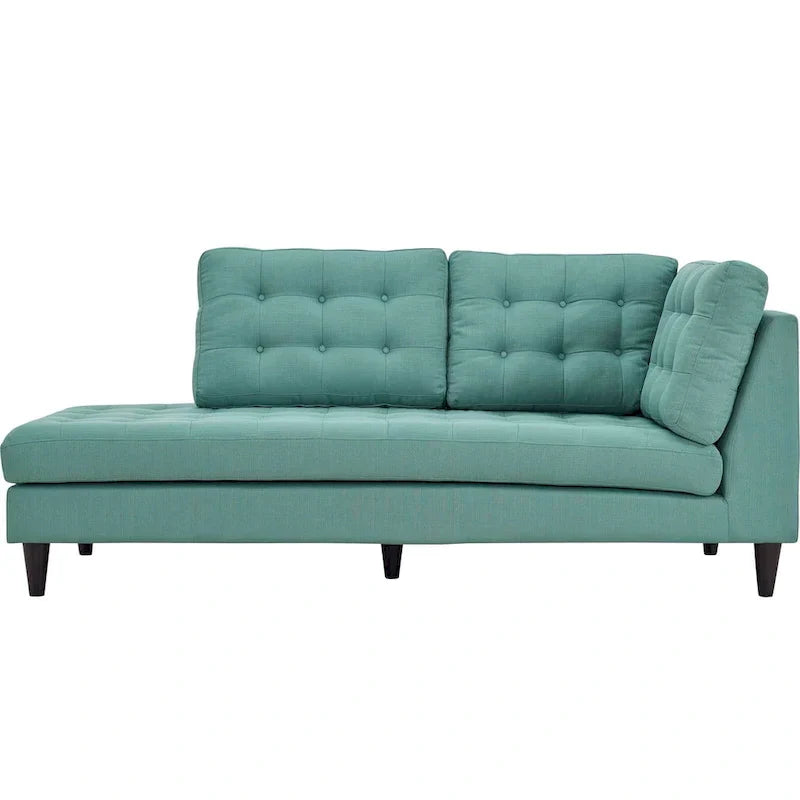 Méridienne Rembourrée en Tissu Carson Carrington Humlebaek Empress