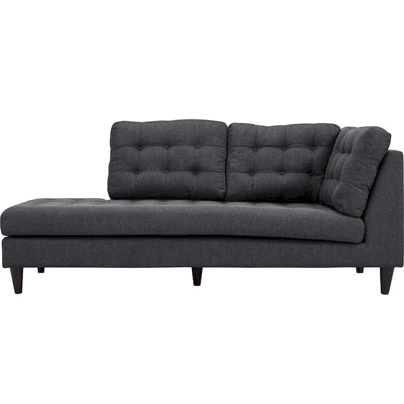 Méridienne Rembourrée en Tissu Carson Carrington Humlebaek Empress