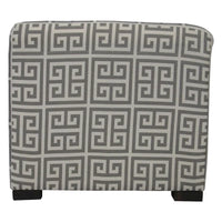 Pouf carré capitonné 4 boutons Merton Towers