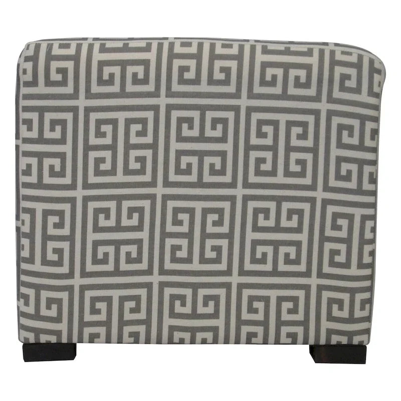 Pouf carré capitonné 4 boutons Merton Towers
