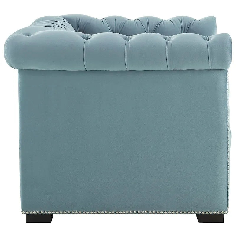 Fauteuil en velours haute performance