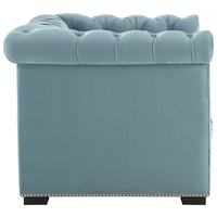 Fauteuil en velours haute performance