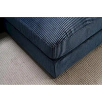 Us Pride Furniture Payan - Canapé sectionnel en L en velours côtelé de 102,4 po de large