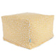 Majestic Home Goods Pouf ottoman Tours intérieur/extérieur 68,6 cm L x 68,6 cm l x 43,2 cm H