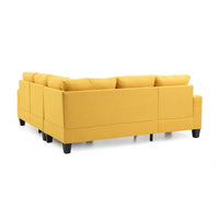Canapé sectionnel en L 2 pièces Newbury 82 po de large en sergé de polyester - 32 L x 82 l x 35 H