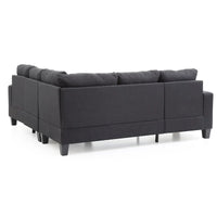 Canapé sectionnel en L 2 pièces Newbury 82 po de large en sergé de polyester - 32 L x 82 l x 35 H