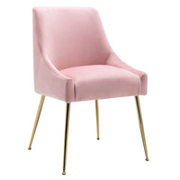 Fauteuil d'appoint contemporain en velours Arcadia (lot de 2)