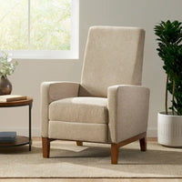 Fauteuil Inclinable à Dossier Poussé Rembourré Kalstrom par Christopher Knight Home
