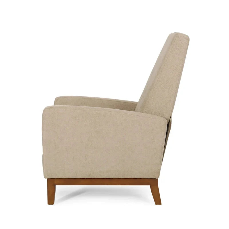 Fauteuil Inclinable à Dossier Poussé Rembourré Kalstrom par Christopher Knight Home