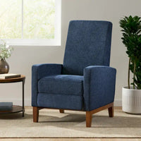 Fauteuil Inclinable à Dossier Poussé Rembourré Kalstrom par Christopher Knight Home