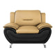 Fauteuil club en similicuir Michael Segura