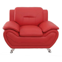 Fauteuil club en similicuir Michael Segura