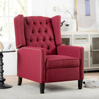 Fauteuil Inclinable Manuel à Oreilles Large - 34.45 x 27.16 x 40.55 pouces