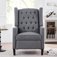 Fauteuil Inclinable Manuel à Oreilles Large - 34.45 x 27.16 x 40.55 pouces