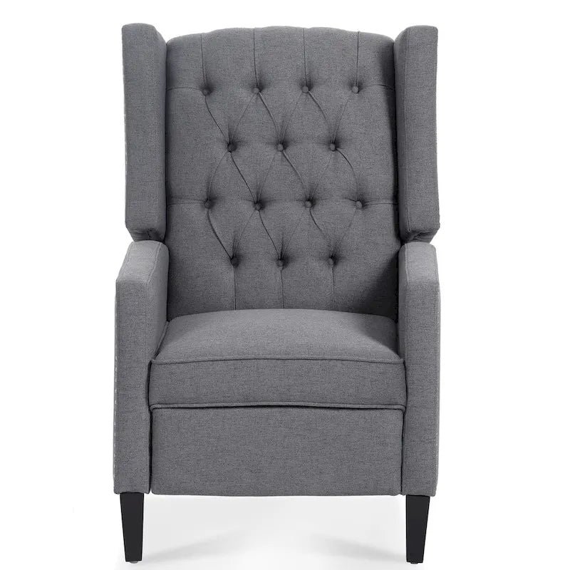 Fauteuil Inclinable Manuel à Oreilles Large - 34.45 x 27.16 x 40.55 pouces