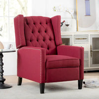 Fauteuil Inclinable Manuel à Oreilles Large - 34.45 x 27.16 x 40.55 pouces