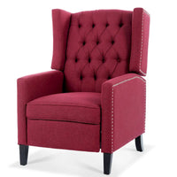 Fauteuil Inclinable Manuel à Oreilles Large - 34.45 x 27.16 x 40.55 pouces