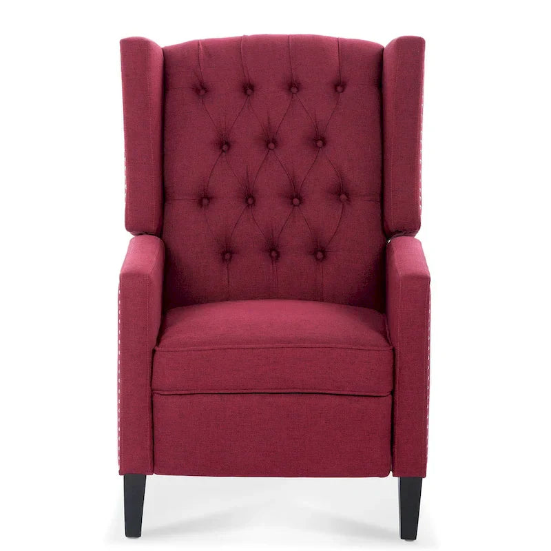 Fauteuil Inclinable Manuel à Oreilles Large - 34.45 x 27.16 x 40.55 pouces